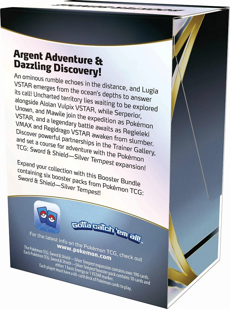 Pokemon Trading Card Game: Sword and Shield Silver Tempest Booster Bundle