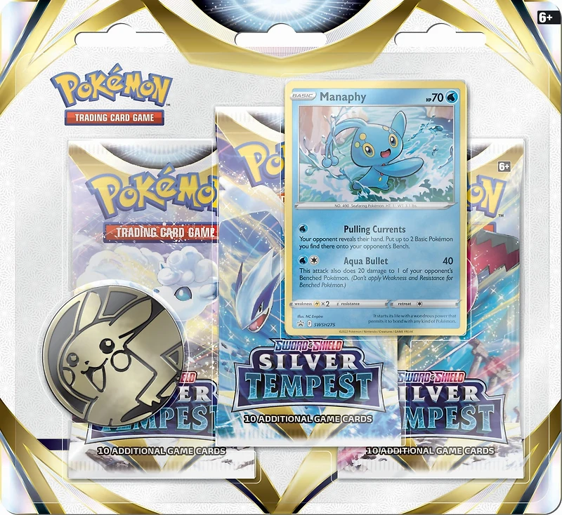 Pokemon Trading Card Game: Sword and Shield Silver Tempest Booster -Pack