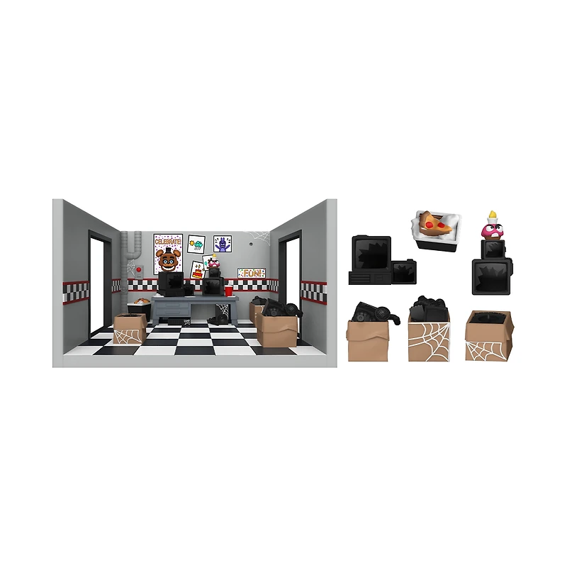 Funko Snap! Five Nights and Freddy's Security Room Playset