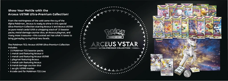 Pokemon Trading Card Game: Arceus VSTAR Ultra-Premium Collection GameStop Exclusive