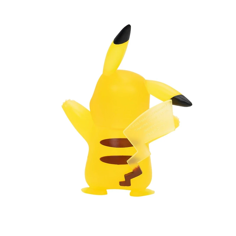Jazwares Pokemon Select Translucent Pikachu 3-in Battle Figure