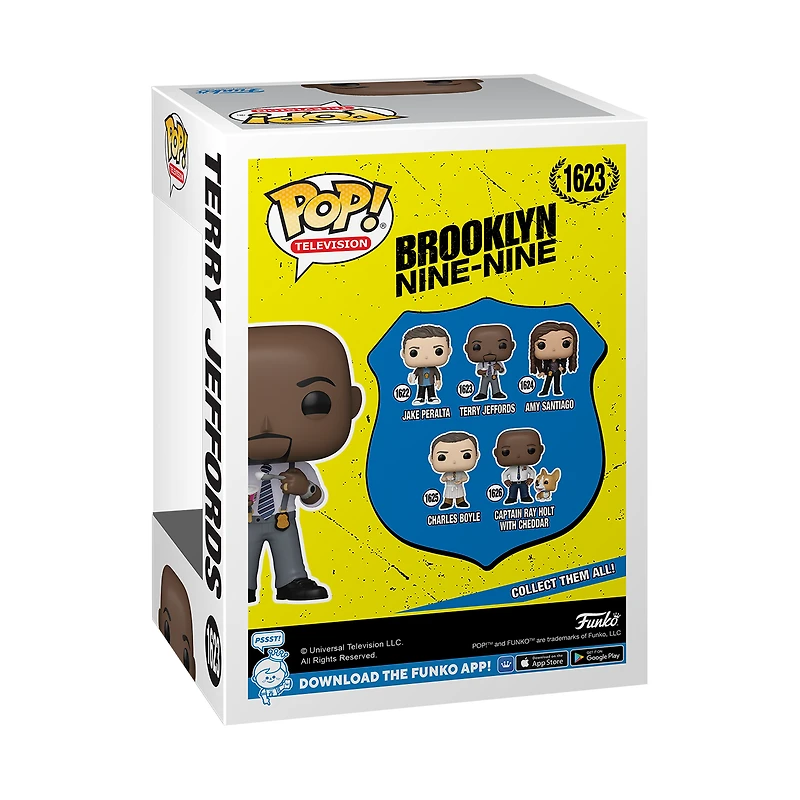 Funko POP! TV: Brooklyn Nine-Nine Terry Jeffords 3.75-in Vinyl Figure