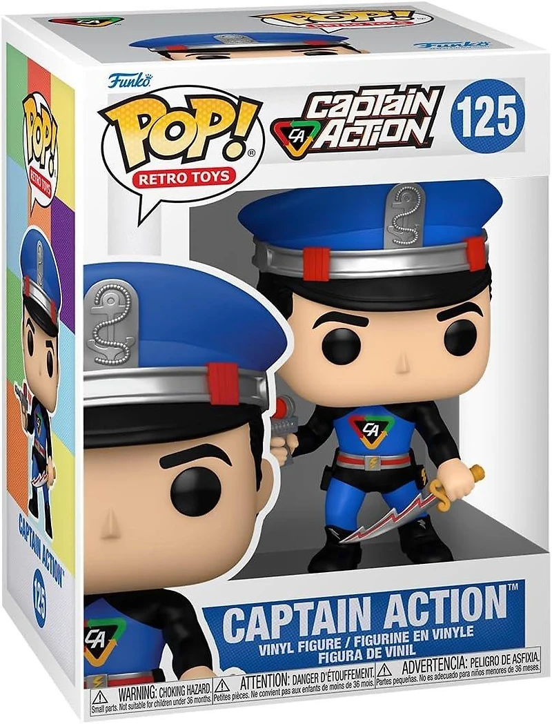 Funko POP! Retro Toys: Captain Action 4.45-in Vinyl Figure