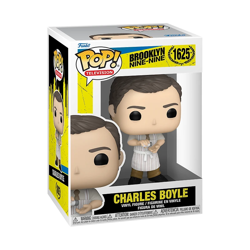 Funko POP! TV: Brooklyn Nine-Nine Charles Boyle 3.85-in Vinyl Figure