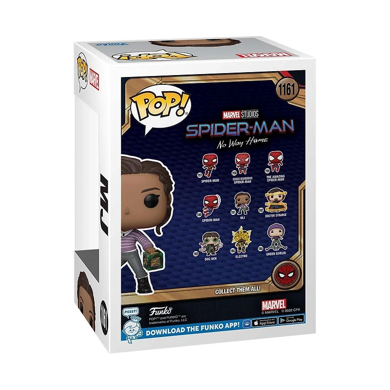 Funko POP! Marvel Spider-Man: No Way Home MJ 3.8-in Vinyl Bobblehead