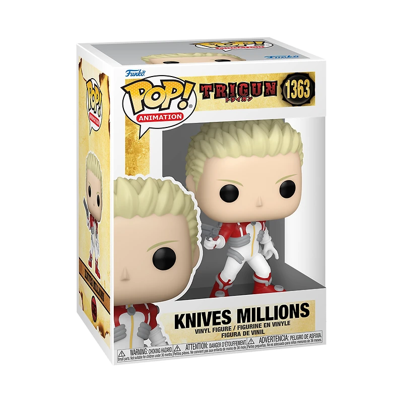 Funko POP! Animation: Trigun Knives Millions 4.1-in Vinyl Figure