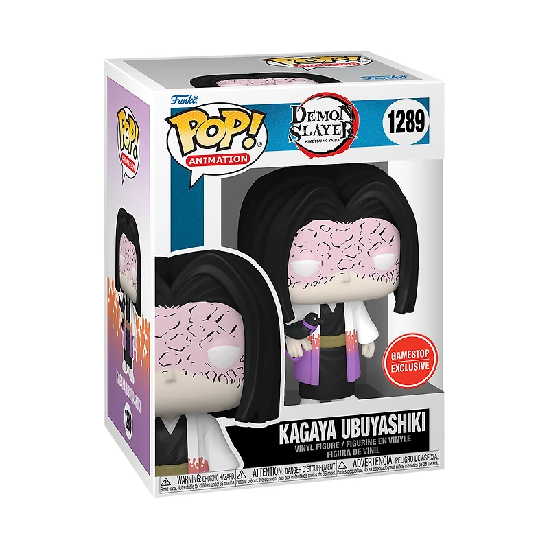 Funko POP! Animation: Demon Slayer: Kimetsu no Yaiba Kagaya Ubuyashiki 4-in Vinyl Figure GameStop Exclusive