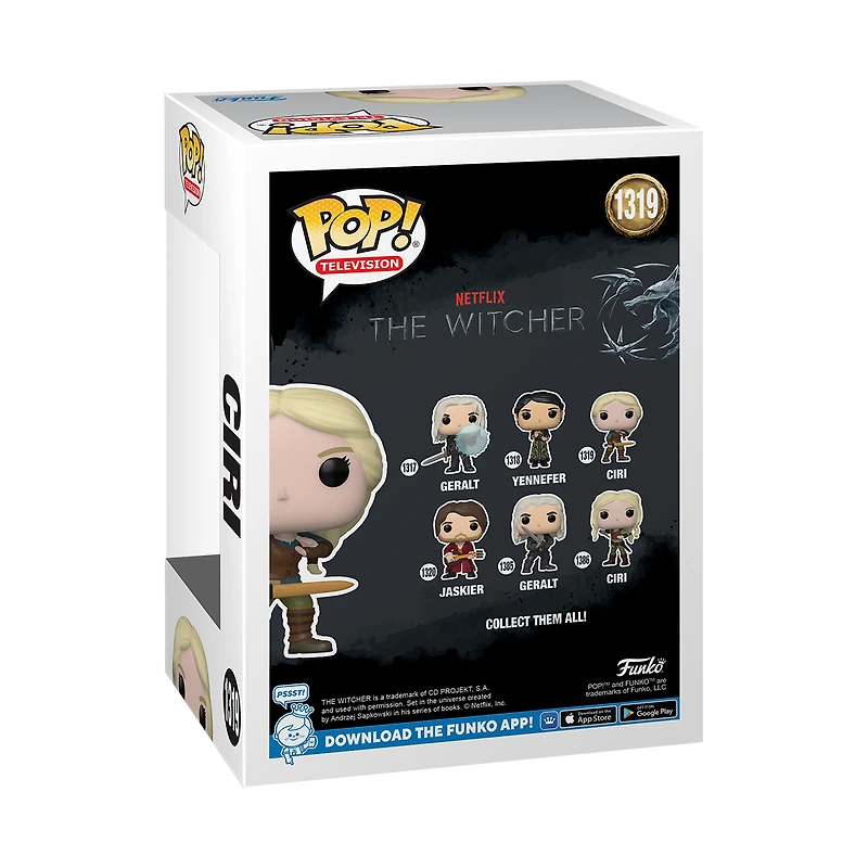 Funko POP! Television: The Witcher Ciri 3.75-in Vinyl Figure
