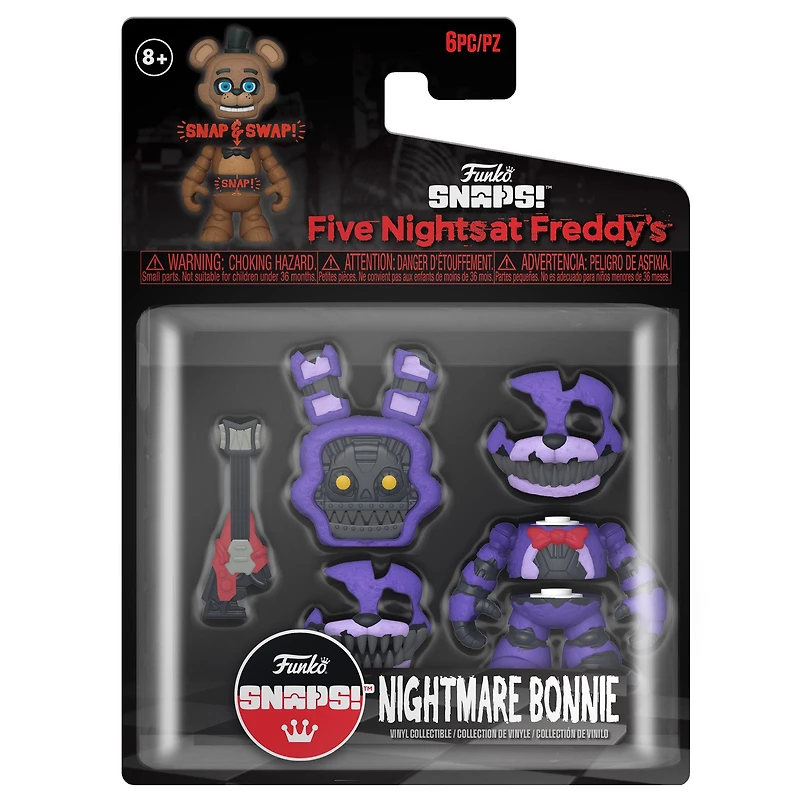 Funko Snaps! Five Nights at Freddy's Nightmare Bonnie 3.89-in Vinyl Figure