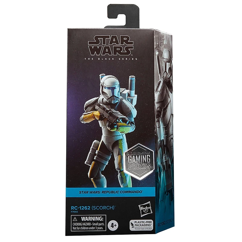 Hasbro The Black Series Gaming Greats Star Wars: Republic Commando RC-1262 (Scorch) 6-in Action Figure GameStop Exclusive