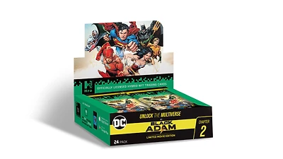Hro DC Comics Black Adam Hybrid NFT Trading Card 24-Pack CDU