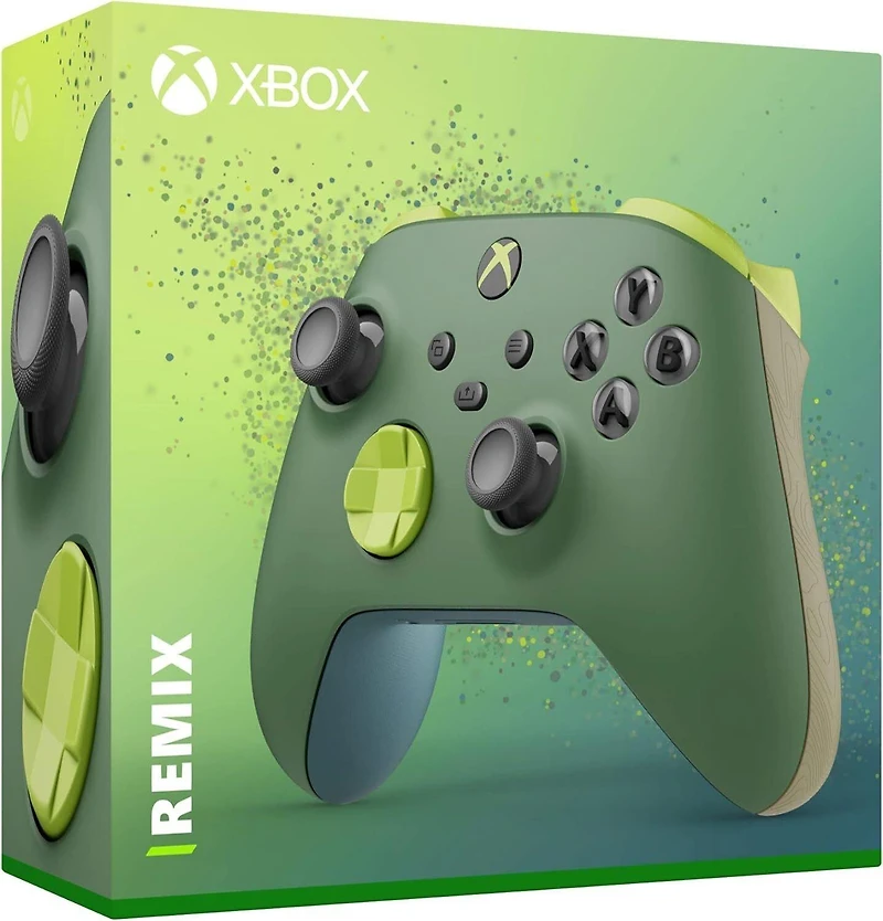 Microsoft Xbox Series X Wireless Controller Remix Green