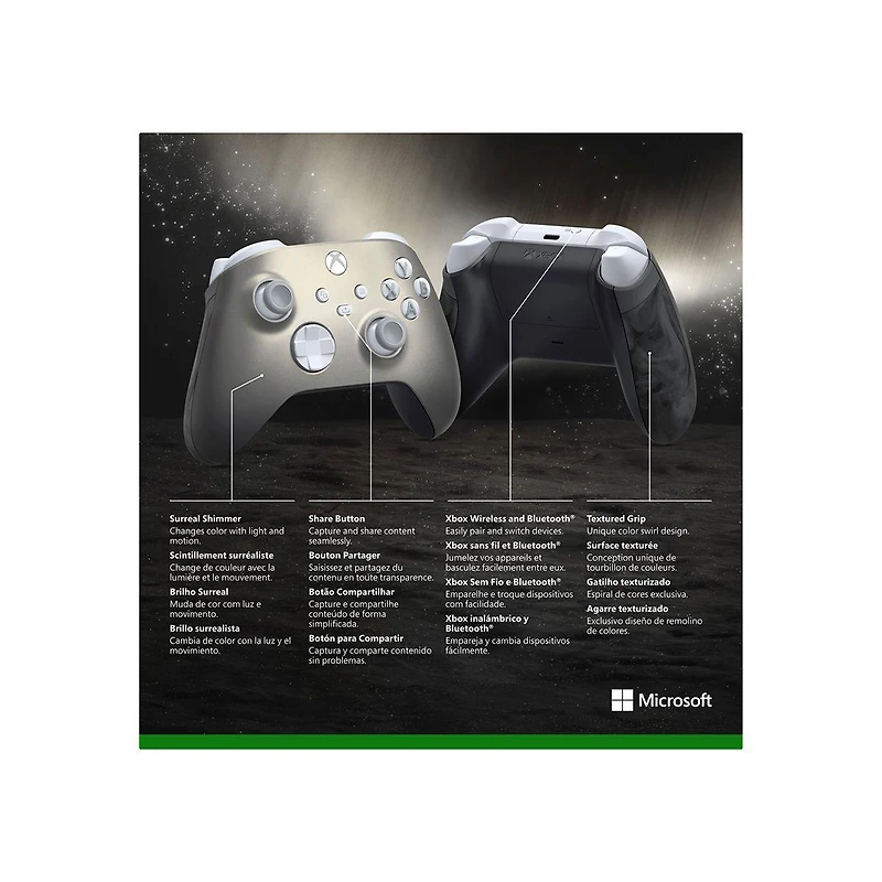 Microsoft Xbox Series X Wireless Controller Lunar Shift