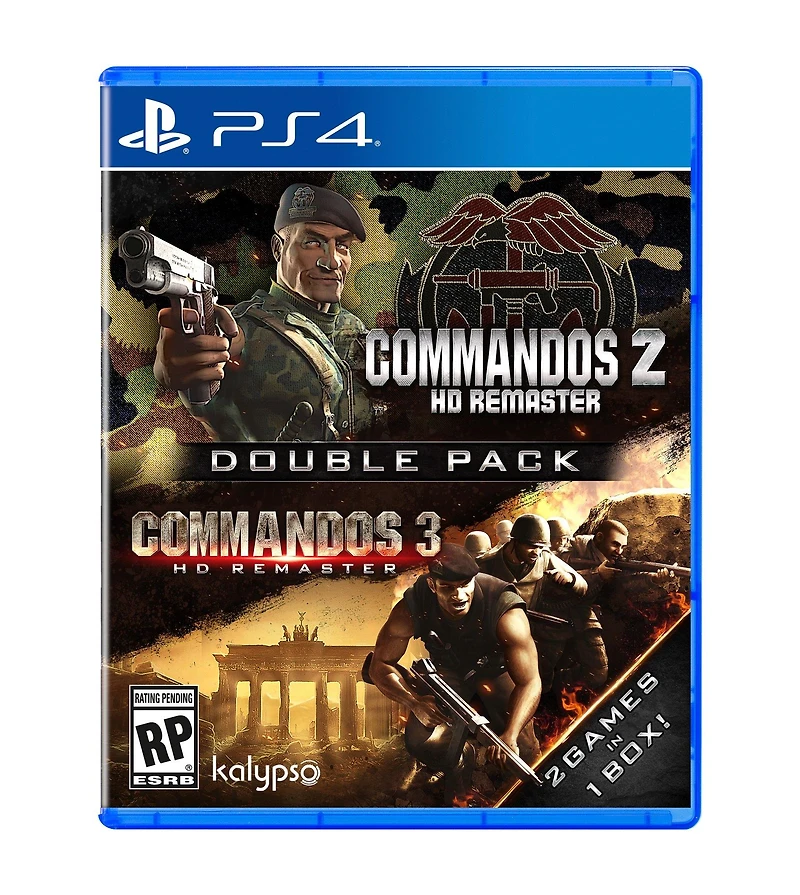Commandos 2 and 3 - HD Remaster Double Pack - PlayStation 4