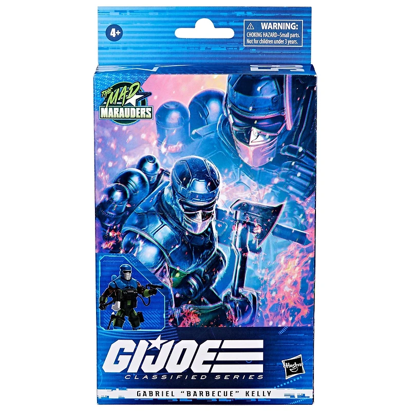 Hasbro G.I Joe Classified Series Mad Marauders Gabriel (Barbecue) Kelly 6-in Action Figure
