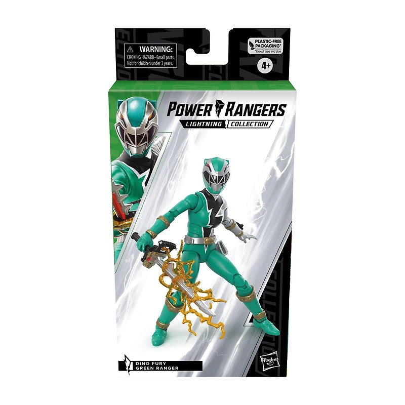 Hasbro Power Rangers Lightning Collection Dino Fury Green Ranger 6-in Action Figure