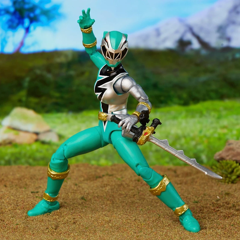 Hasbro Power Rangers Lightning Collection Dino Fury Green Ranger 6-in Action Figure