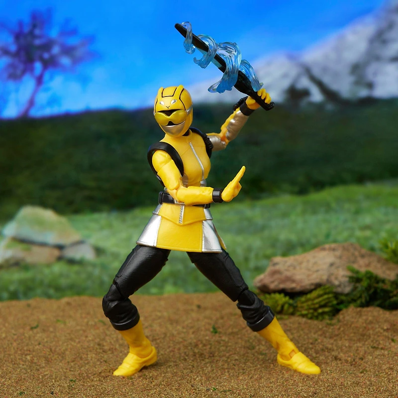 Hasbro Power Rangers Lightning Collection Beast Morphers Yellow Ranger 6-in Action Figure