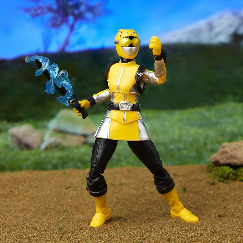 Hasbro Power Rangers Lightning Collection Beast Morphers Yellow Ranger 6-in Action Figure