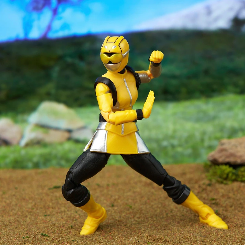 Hasbro Power Rangers Lightning Collection Beast Morphers Yellow Ranger 6-in Action Figure
