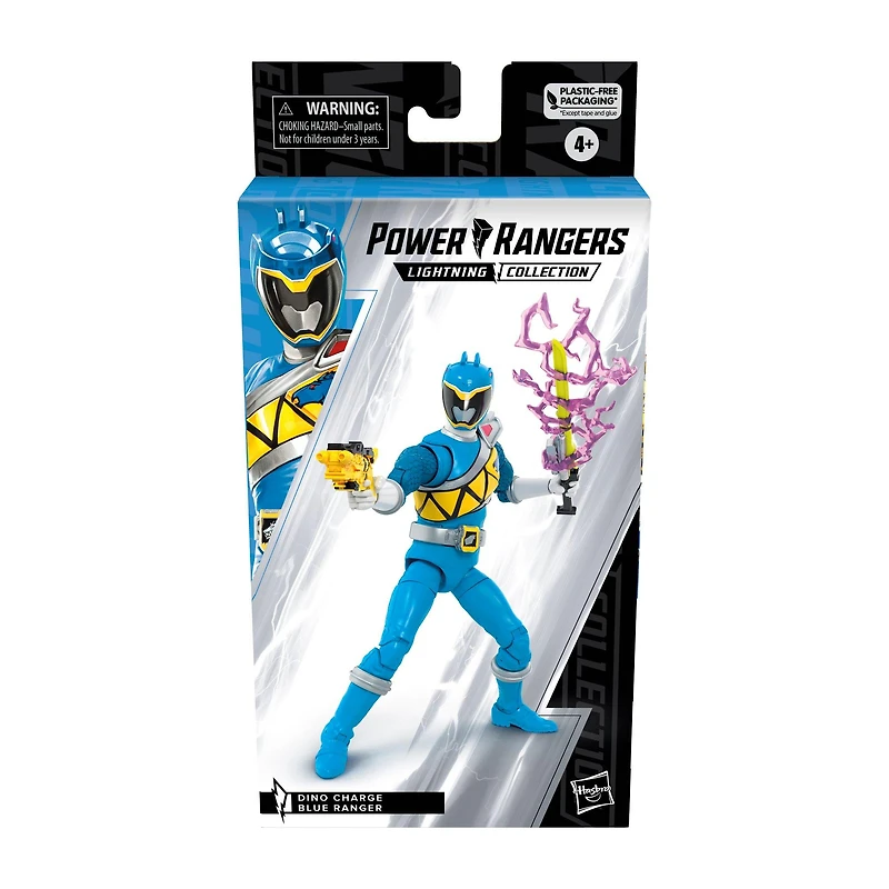 Hasbro Power Rangers Lightning Collection Dino Charge Blue Ranger 6-in Action Figure