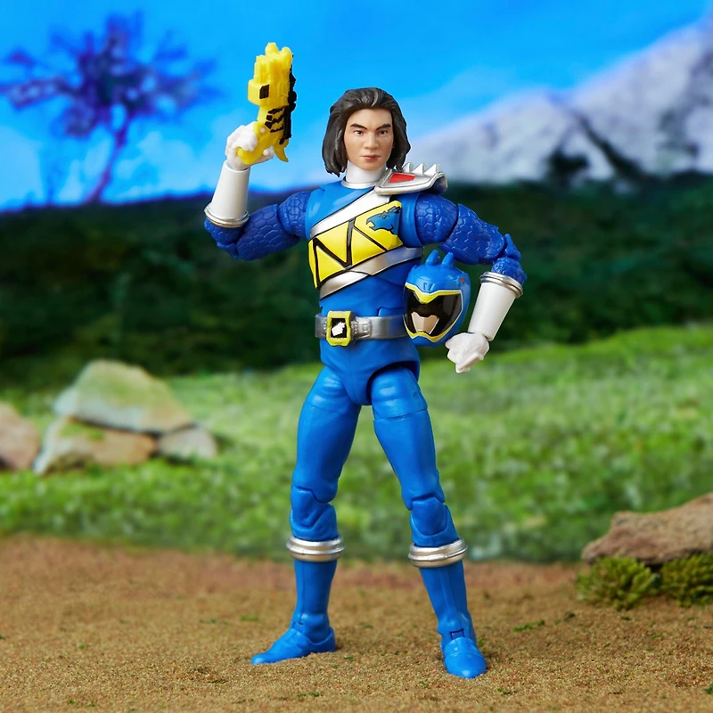 Hasbro Power Rangers Lightning Collection Dino Charge Blue Ranger 6-in Action Figure