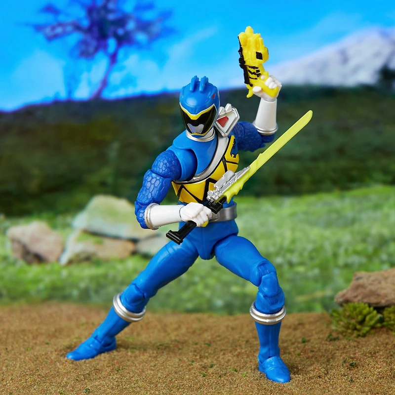 Hasbro Power Rangers Lightning Collection Dino Charge Blue Ranger 6-in Action Figure