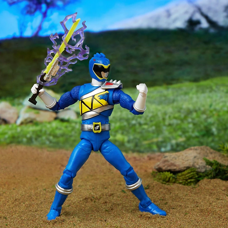 Hasbro Power Rangers Lightning Collection Dino Charge Blue Ranger 6-in Action Figure