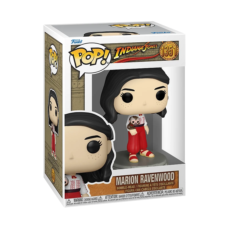 Funko POP! Indiana Jones: Raiders of the Lost Ark Marion Ravenwood 4.25-in Vinyl Bobblehead