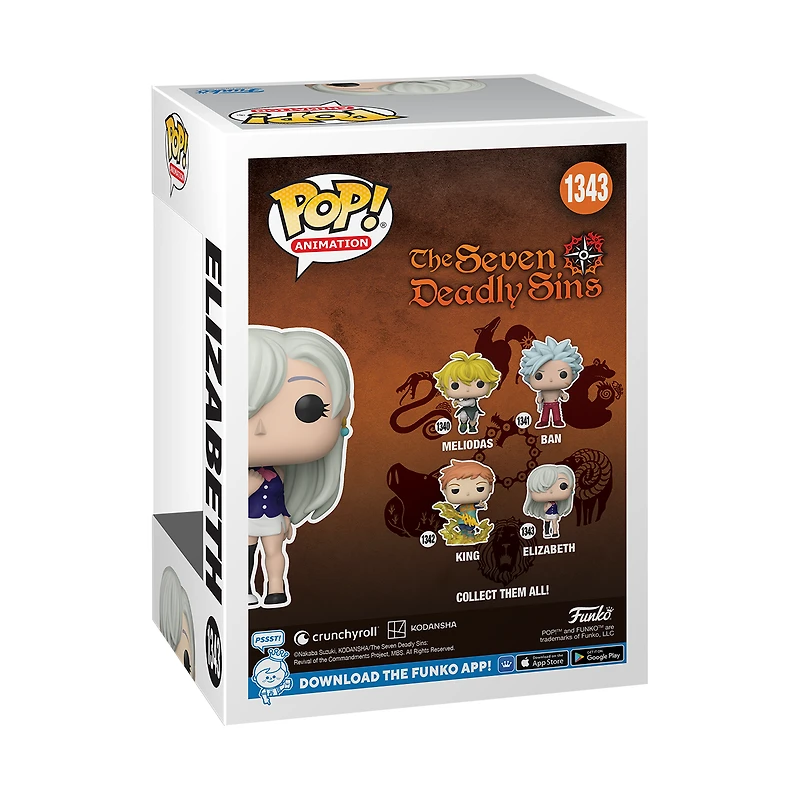 Funko POP! Animation: Seven Deadly Sins Elizabeth 3.8-in Vinyl Figure