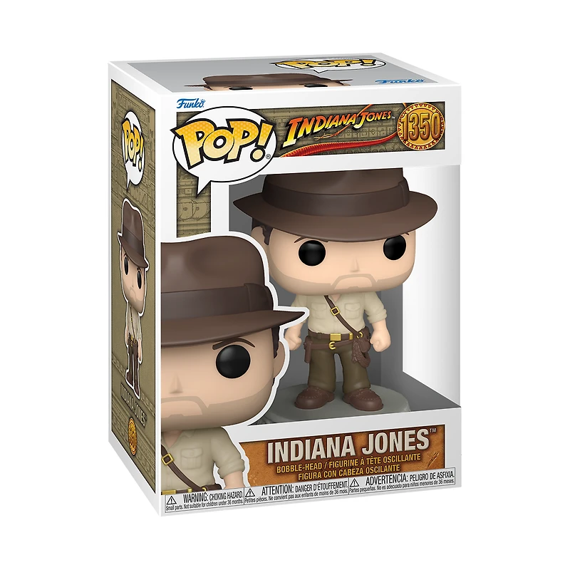 Funko POP! Indiana Jones: Raiders of the Lost Ark Indiana Jones 4.65-in Vinyl Bobblehead