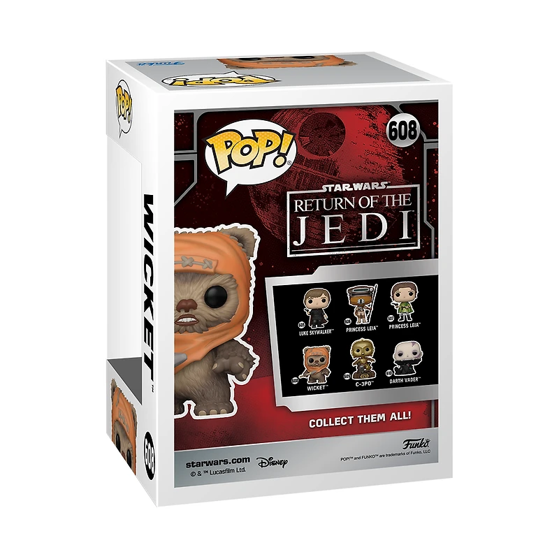 Funko POP! Star Wars: Episode VI – Return of the Jedi Wicket 3.8-in Vinyl Bobblehead
