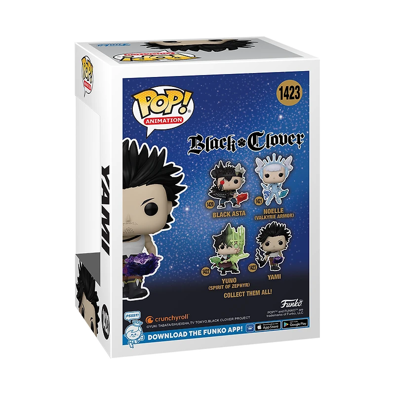 Funko POP! Animation: Black Clover Yami 4.8-in Vinyl Figure