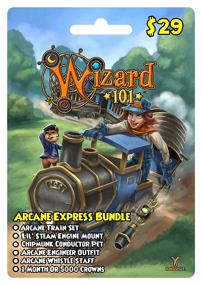 KingsIsle Wizard101 Arcane Express