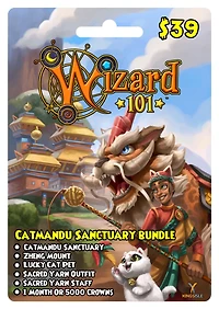 KingsIsle Wizard101 Catmandu Sanctuary Bundle