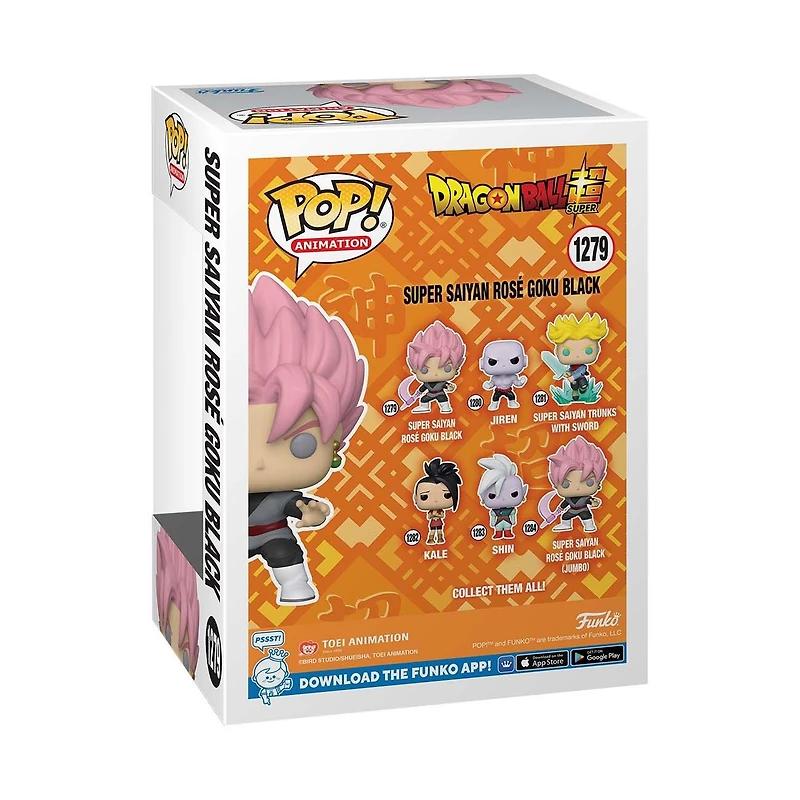 Funko POP! Animation: Dragon Ball Super - Super Saiyan Rose Goku Black 5.15-in Vinyl Figure