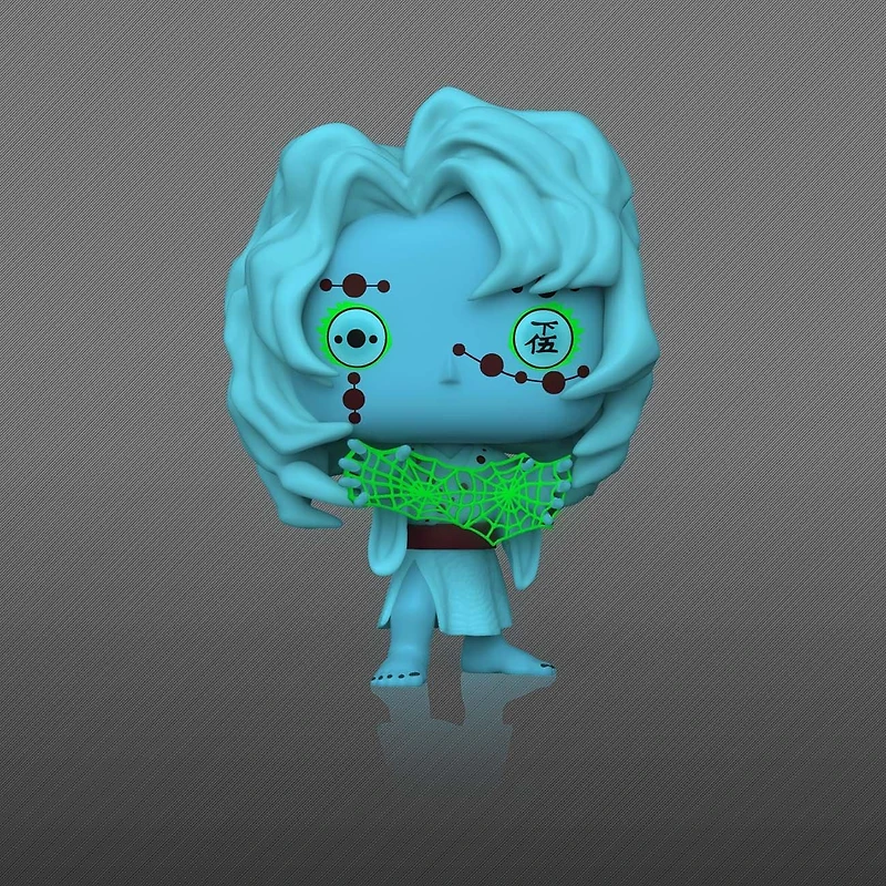 Funko POP! and Tee: Demon Slayer: Kimetsu no Yaiba Rui Glow-in-the-Dark-Vinyl Figure and Unisex T-Shirt GameStop Exclusive