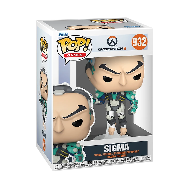 Funko POP! Games: Overwatch 2 Sigma 4.8-in Vinyl Figure