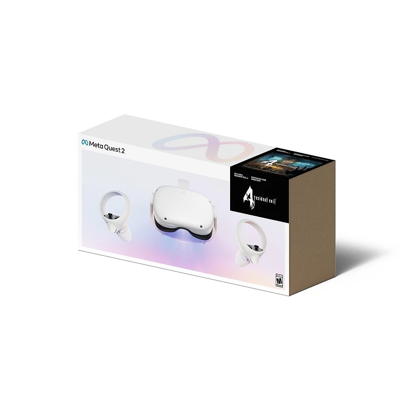 Meta Quest 2 with Resident Evil 4 and Beat Saber Bundle 128GB