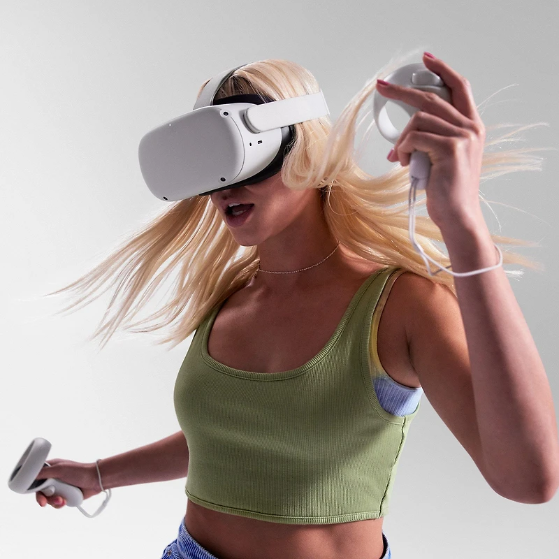 Meta Quest 2 with Resident Evil 4 and Beat Saber Bundle 128GB