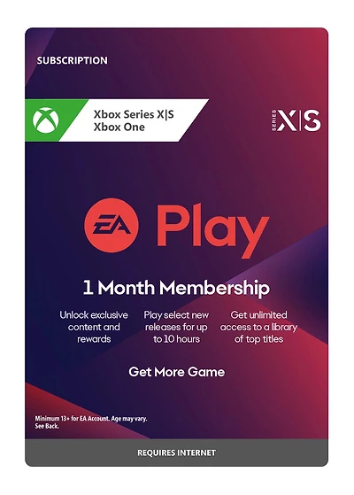EA Play Subscription 1 Month