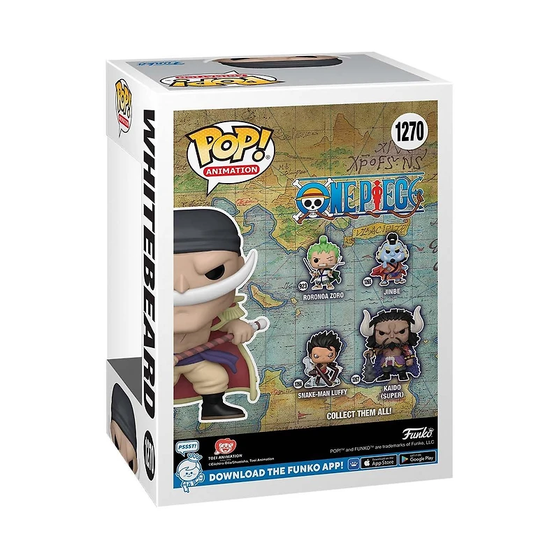 Funko POP! Animation: One Piece Whitebeard (or Chase) 5.2-in Vinyl Figure GameStop Exclusive