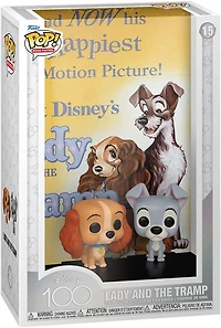 Funko POP! Movie Poster: Disney Lady and The Tramp Vinyl Figure Set with Poster