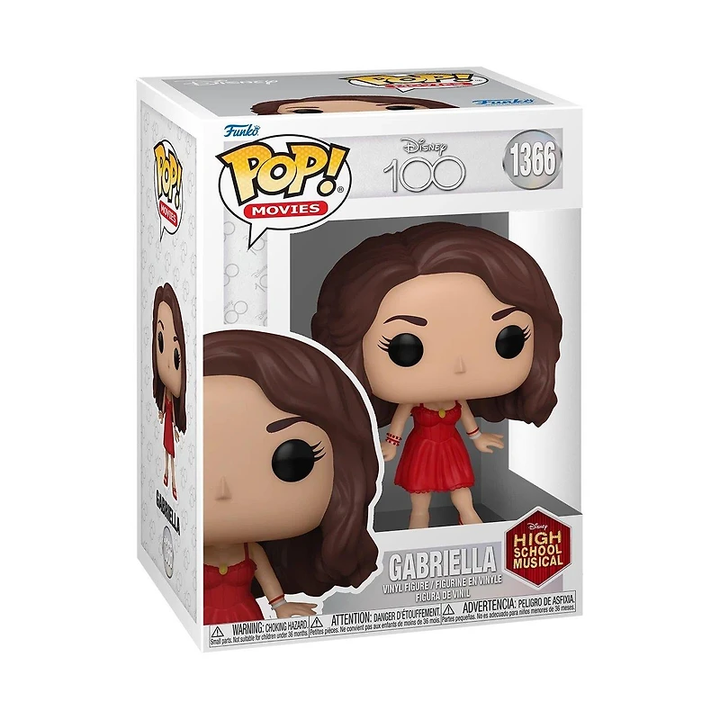Funko POP! Movies: High School Musical Gabriella 4.2-in Vinyl Figure