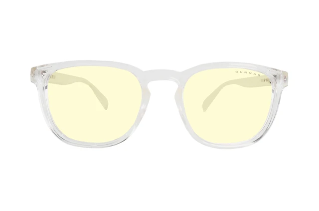 GUNNAR Crystal Gaming and Computer Glasses with Amber Tint