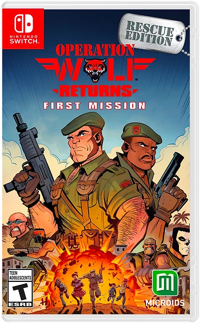 Operation Wolf Returns: First Mission - Rescue Edition - Nintendo Switch