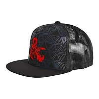 Dungeons and Dragons D20 Dice Skater Snapback Hat