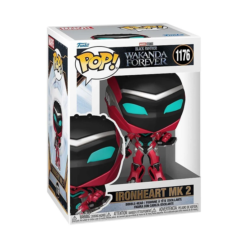 Funko POP! Marvel Black Panther: Wakanda Forever Ironheart MK 2 3.85-in Vinyl Bobblehead