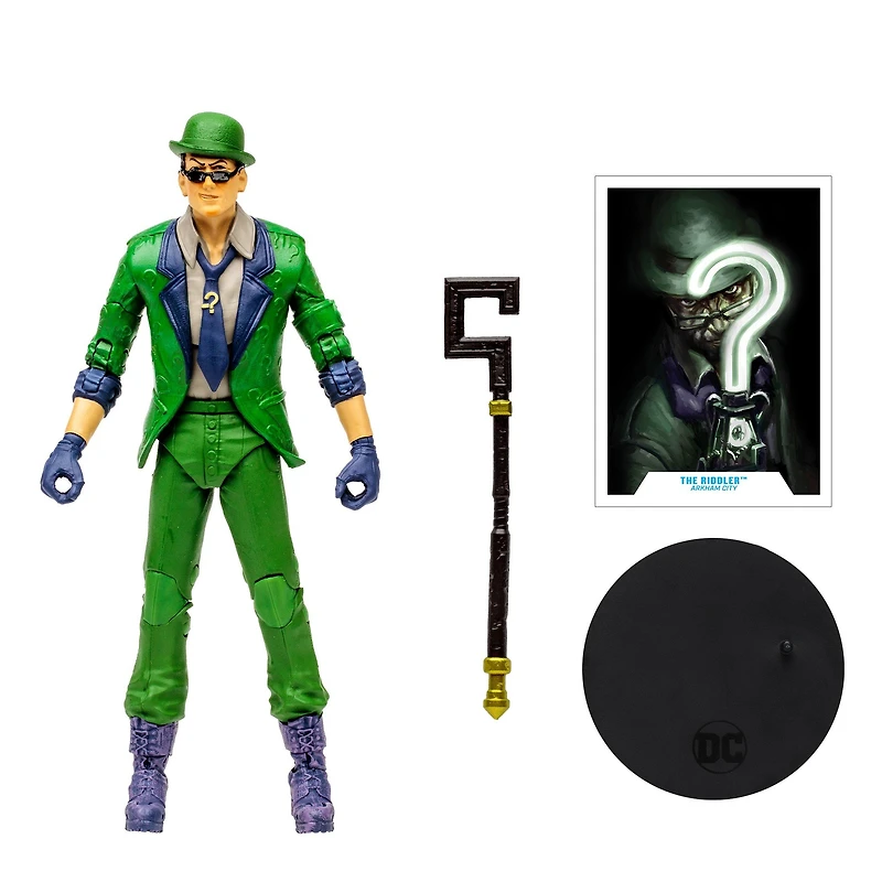 McFarlane Toys DC Multiverse Batman: Arkham City The Riddler 7-in Action Figure