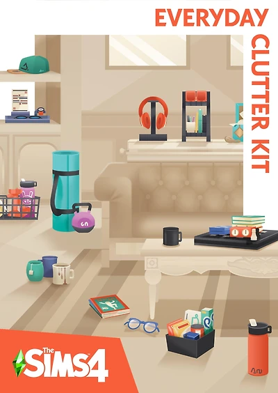 The Sims 4 Everyday Clutter Kit DLC